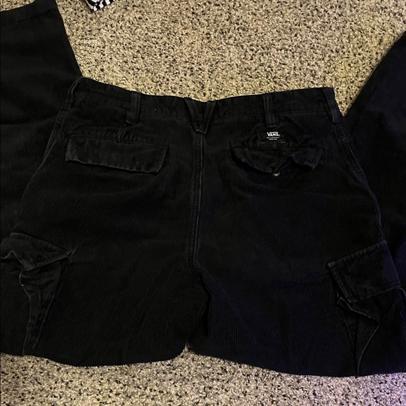 Vans Black Corduroy Trousers - Picture 3 of 3